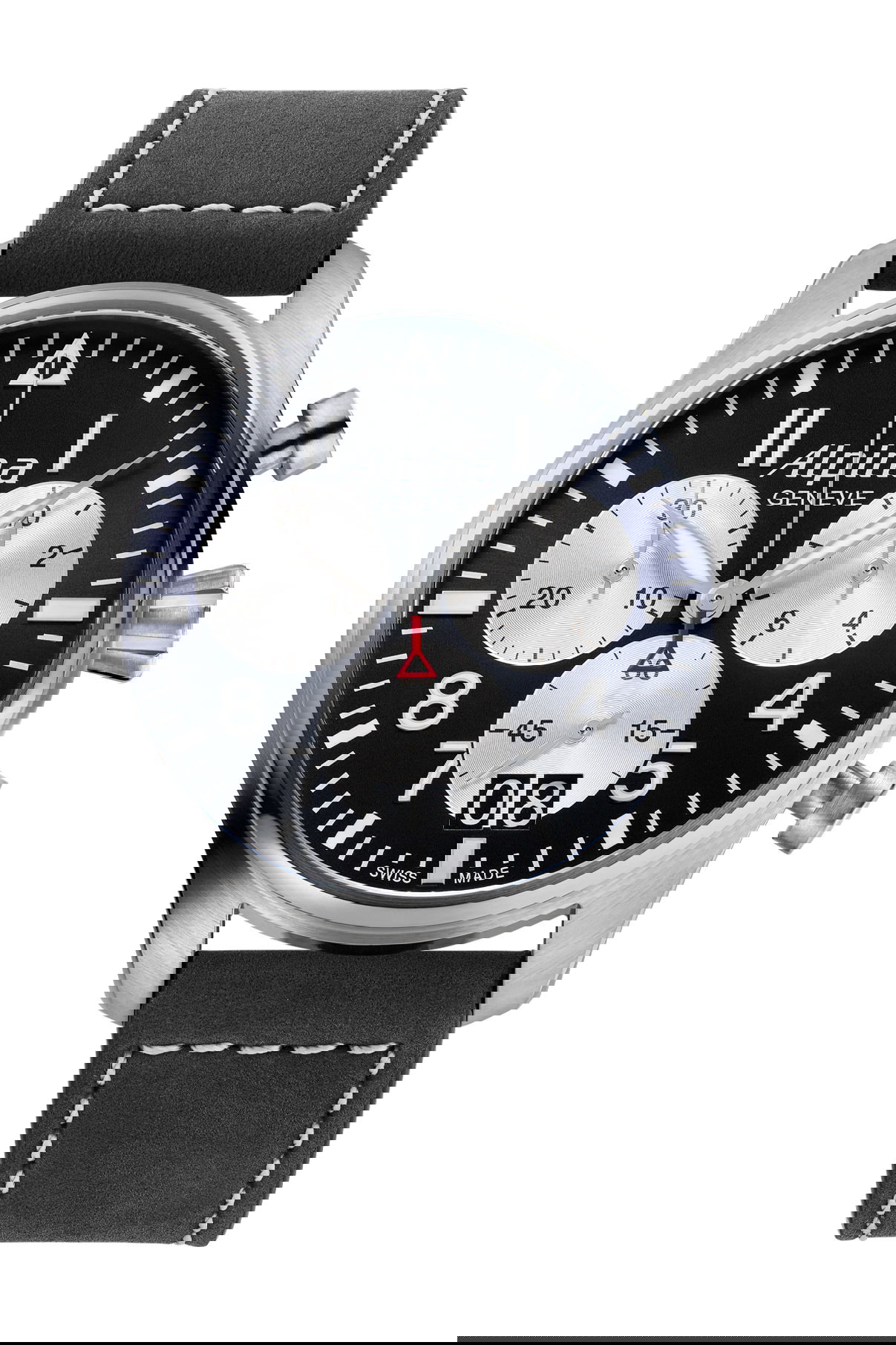 Alpina Startimer Pilot Big Date luxury timepiece - detailed view