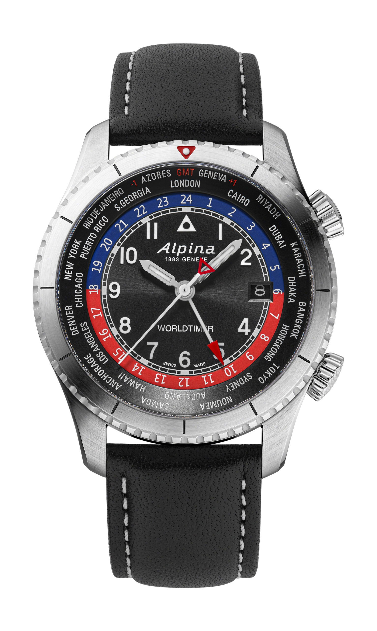 Alpina Startimer Pilot Quartz Worldtimer