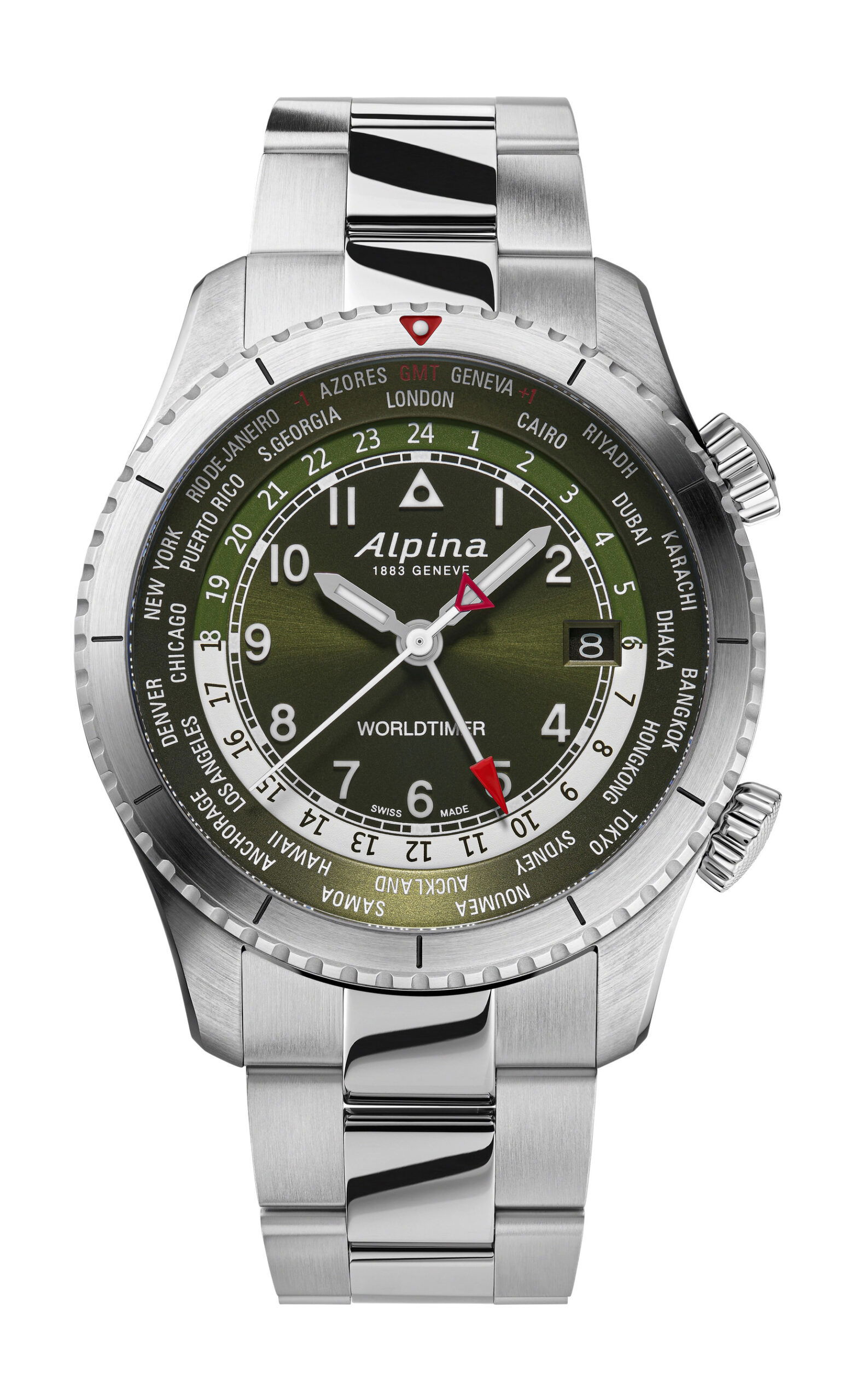 Alpina Startimer Pilot Quartz Worldtimer