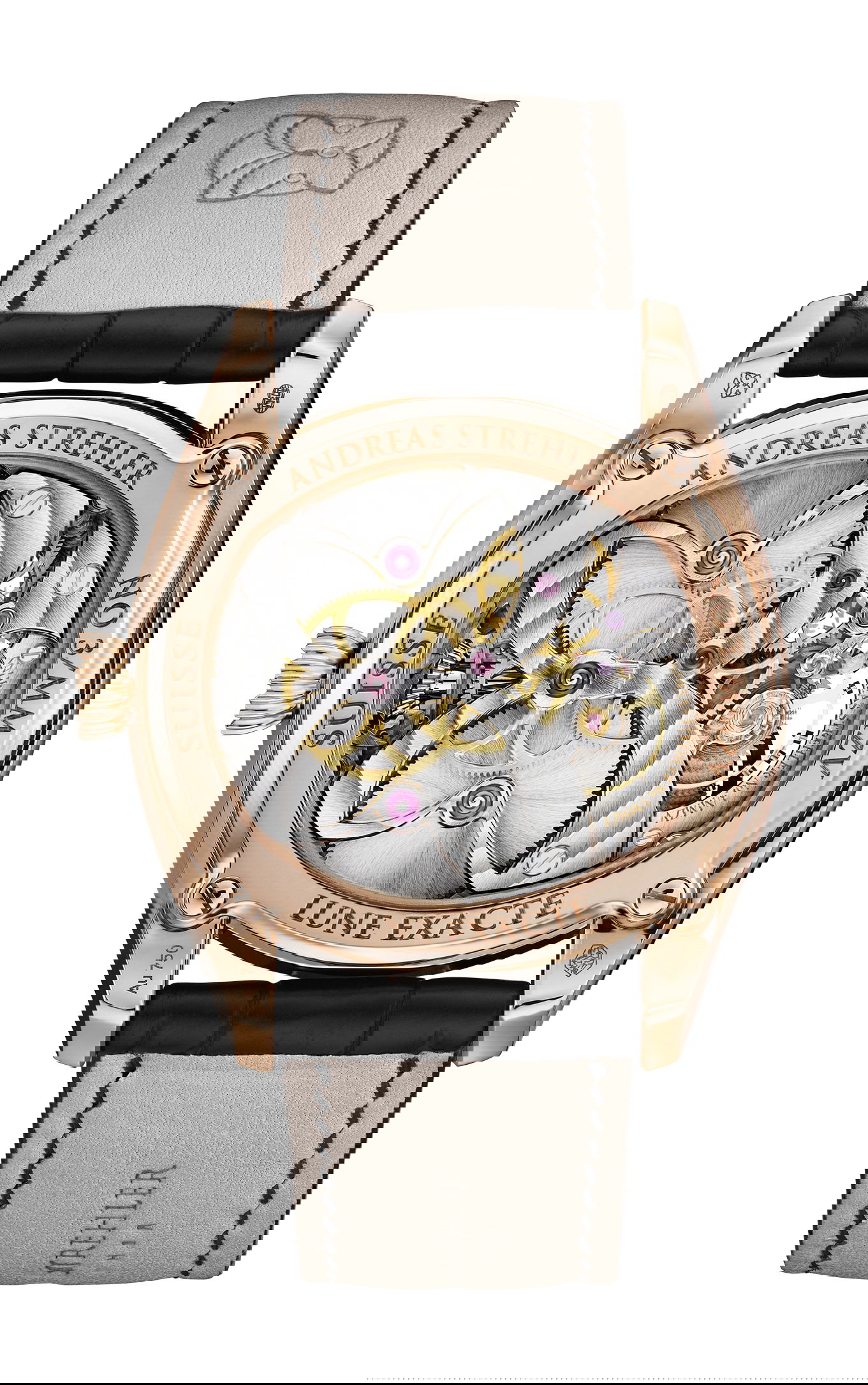 Andreas Strehler Lune Exacte 18K Red Gold - View 2
