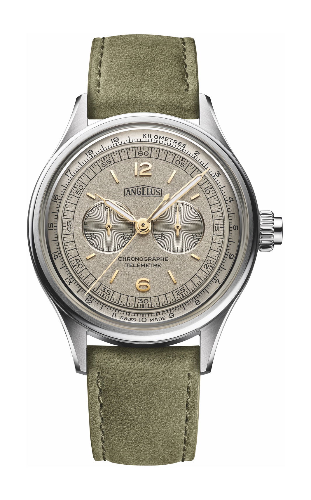 Angelus Chronographe Télémètre Gray