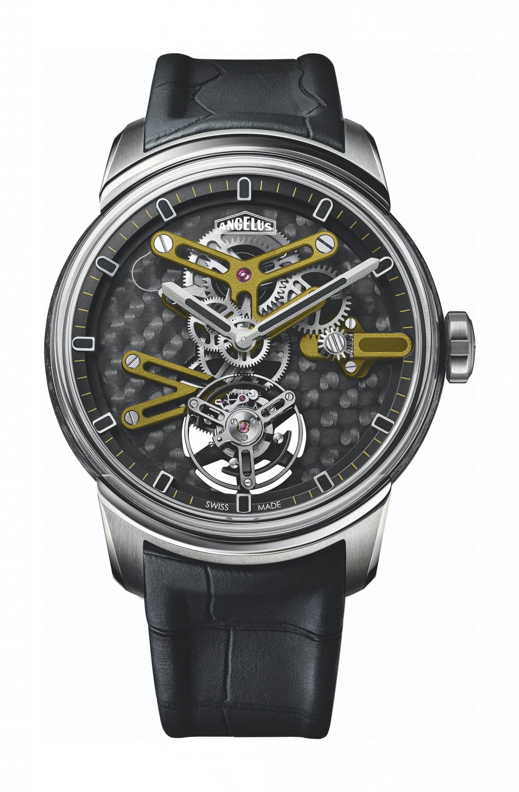 Angelus U23 Sidecar luxury timepiece - detailed view