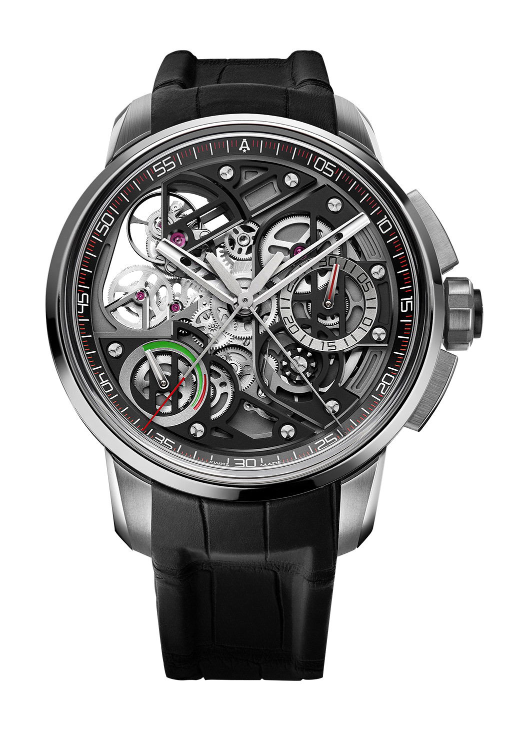 Angelus U30 luxury timepiece - detailed view