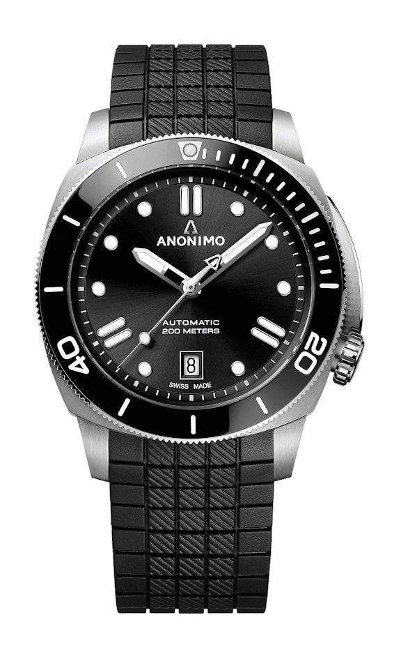 Anonimo Nautilo 42 mm luxury timepiece - detailed view