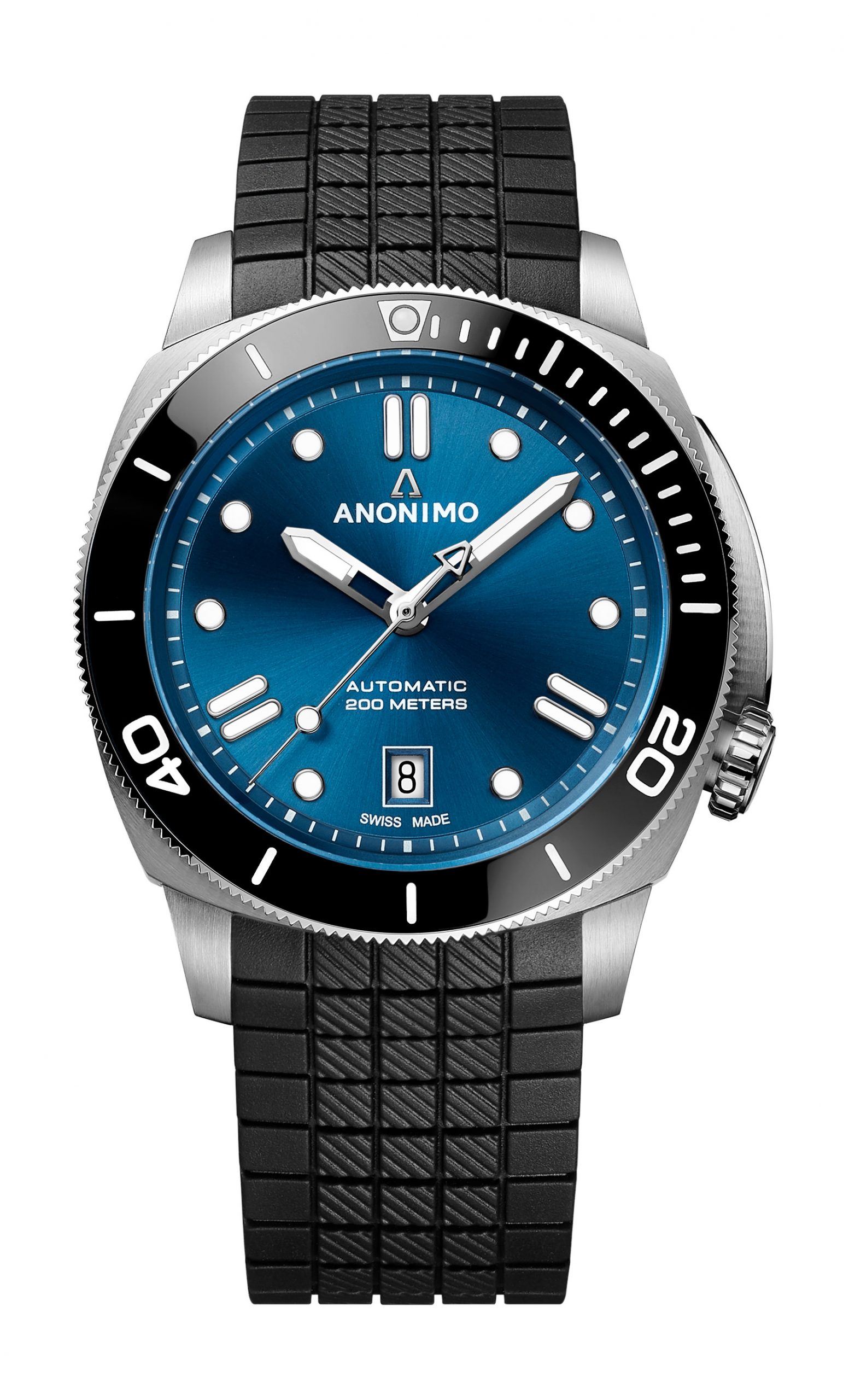 Anonimo Nautilo 42 mm Nendaz Freeride luxury timepiece - detailed view