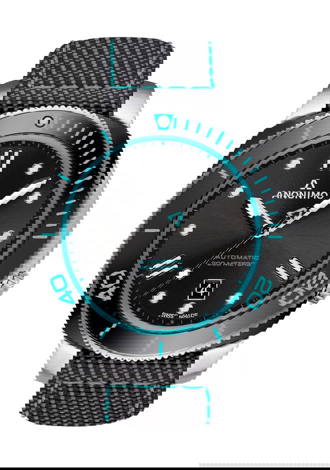 Anonimo Nautilo Leopard luxury timepiece - detailed view