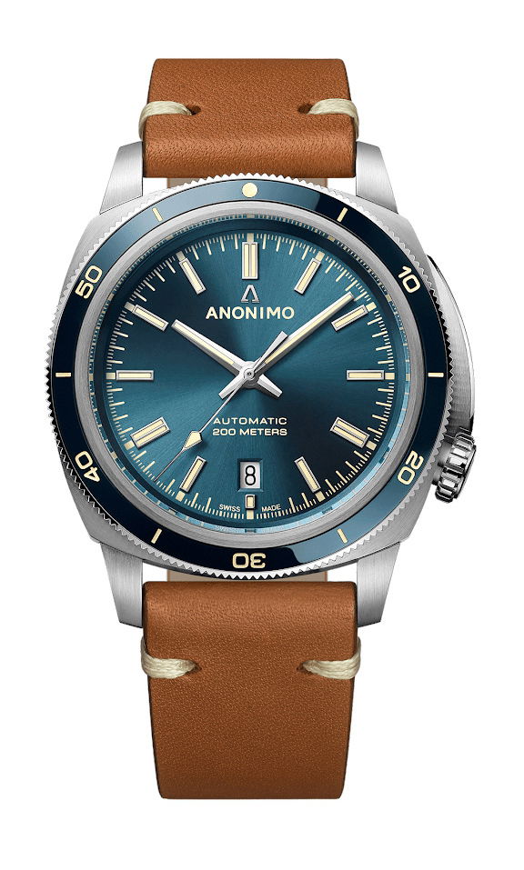 Anonimo Nautilo Vintage luxury timepiece - detailed view