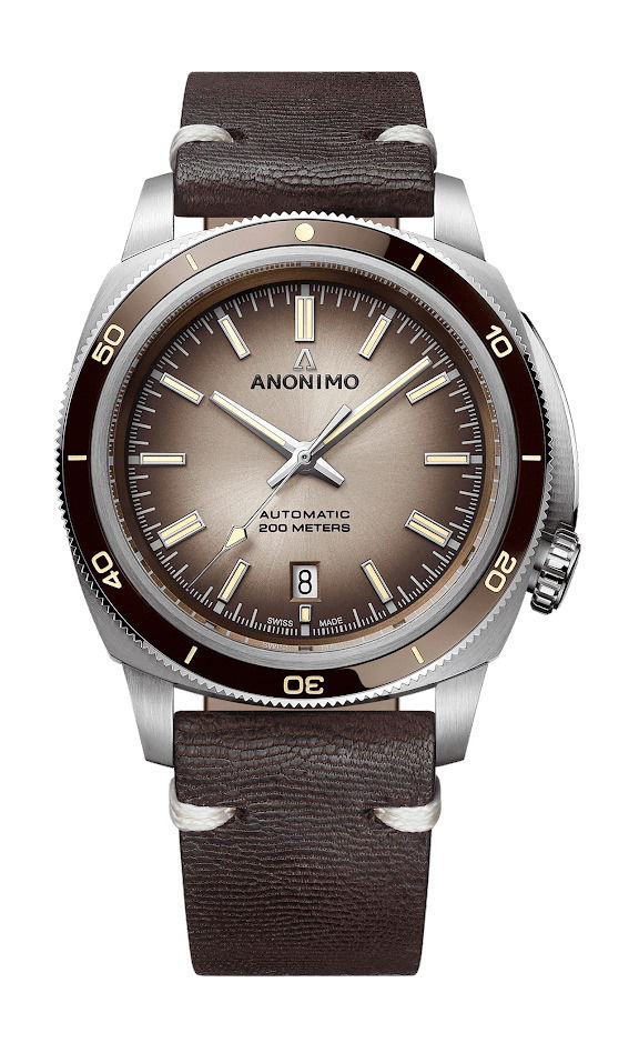 Anonimo Nautilo Vintage luxury timepiece - detailed view