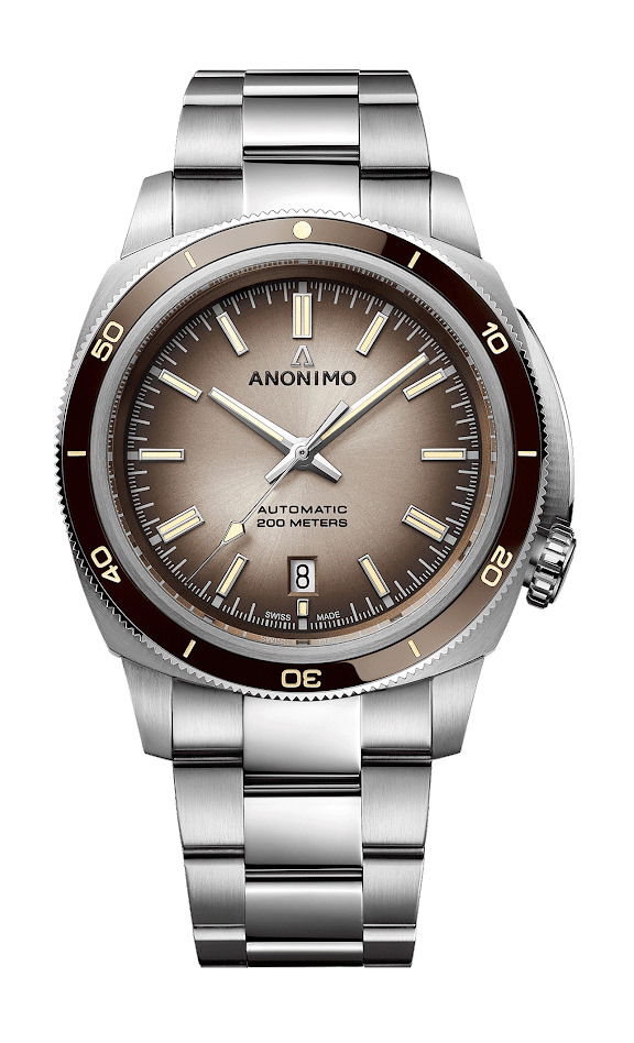 Anonimo Nautilo Vintage luxury timepiece - detailed view