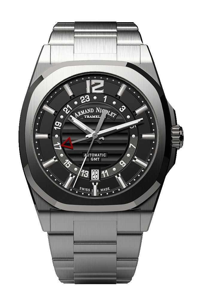Armand Nicolet J09-3 luxury timepiece - detailed view