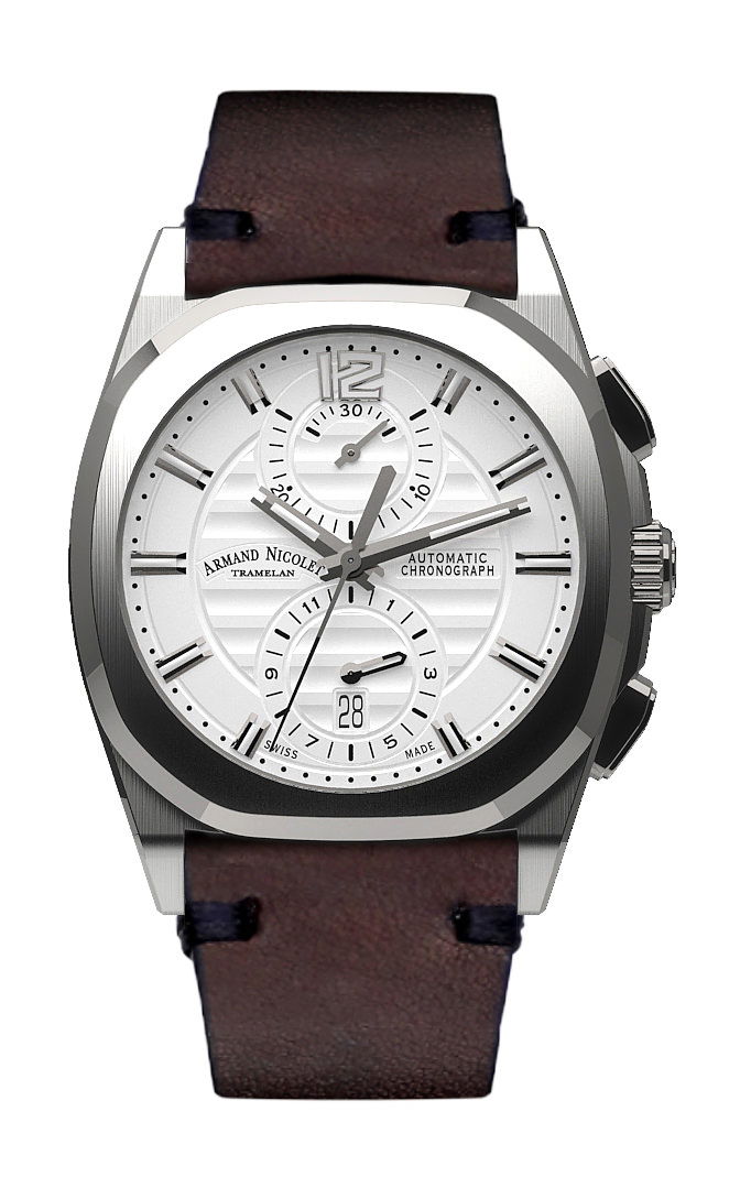 Armand Nicolet J09-3 luxury timepiece - detailed view