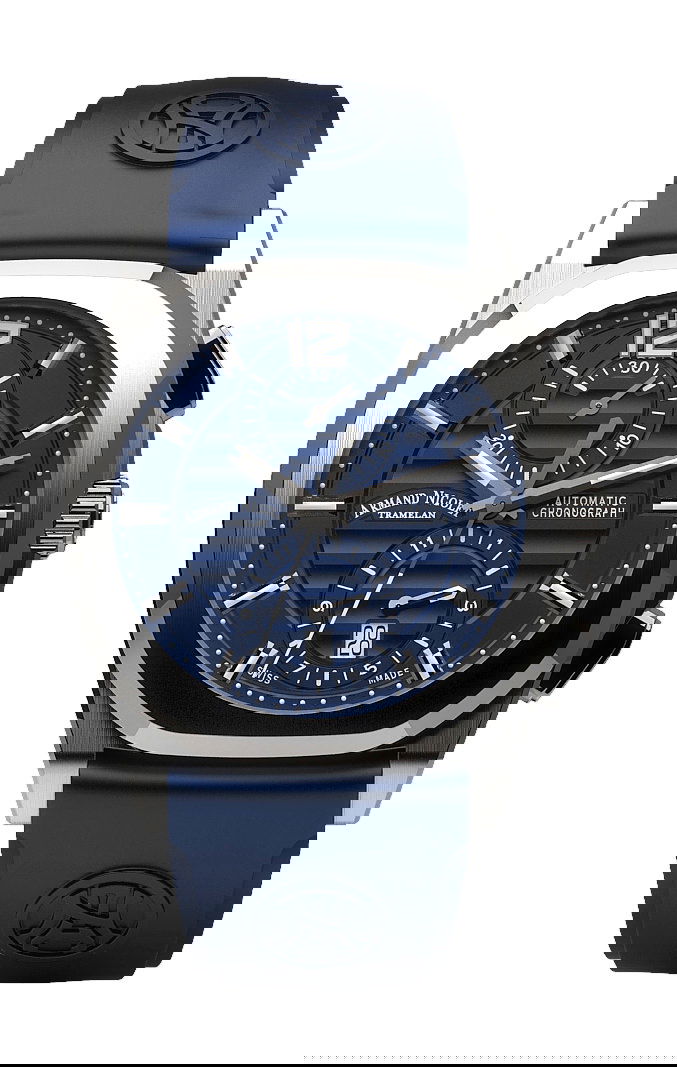 Armand Nicolet J09-3 luxury timepiece - detailed view