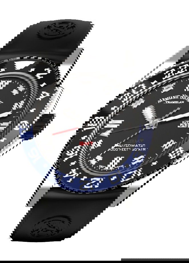 Armand Nicolet JS9-44 luxury timepiece - detailed view