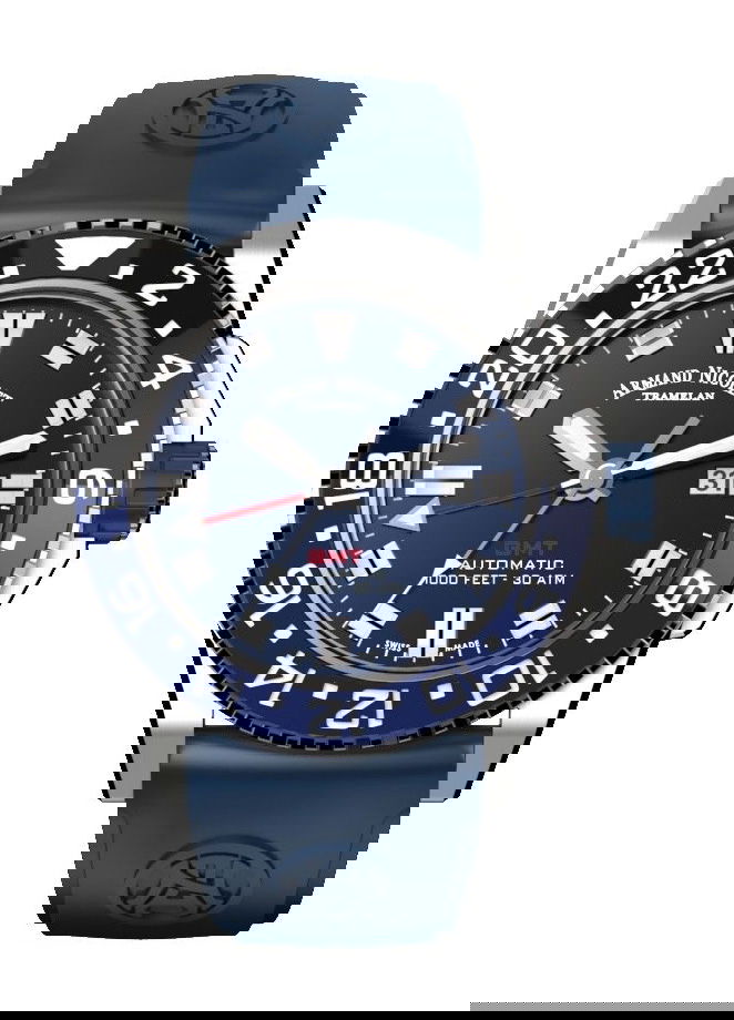 Armand Nicolet JS9-44 luxury timepiece - detailed view