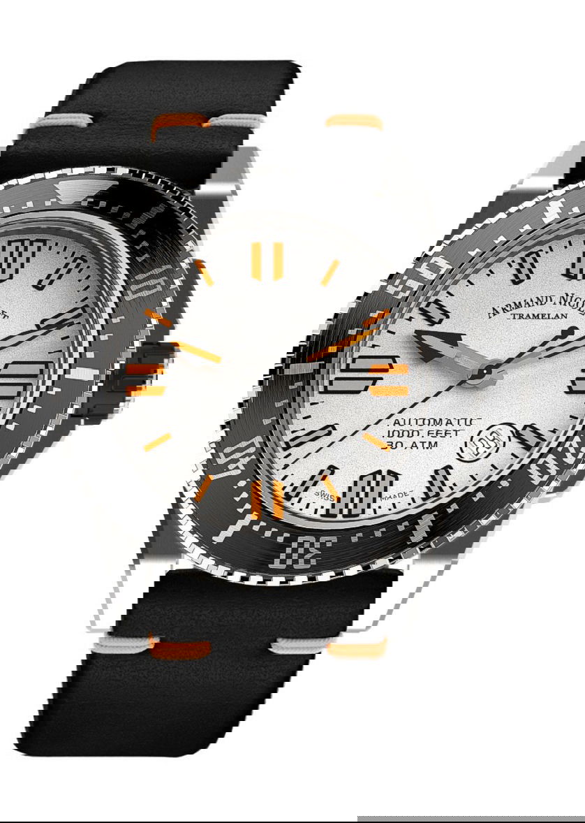Armand Nicolet JSS luxury timepiece - detailed view