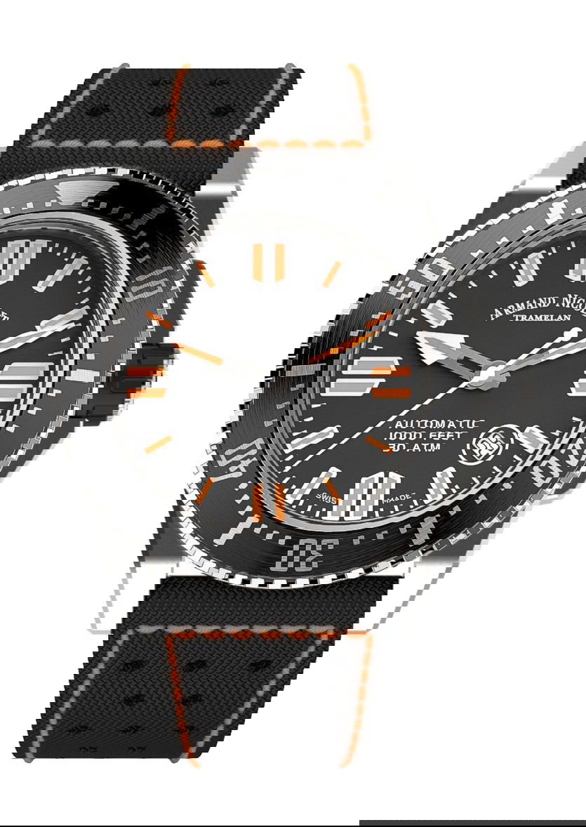 Armand Nicolet JSS luxury timepiece - detailed view