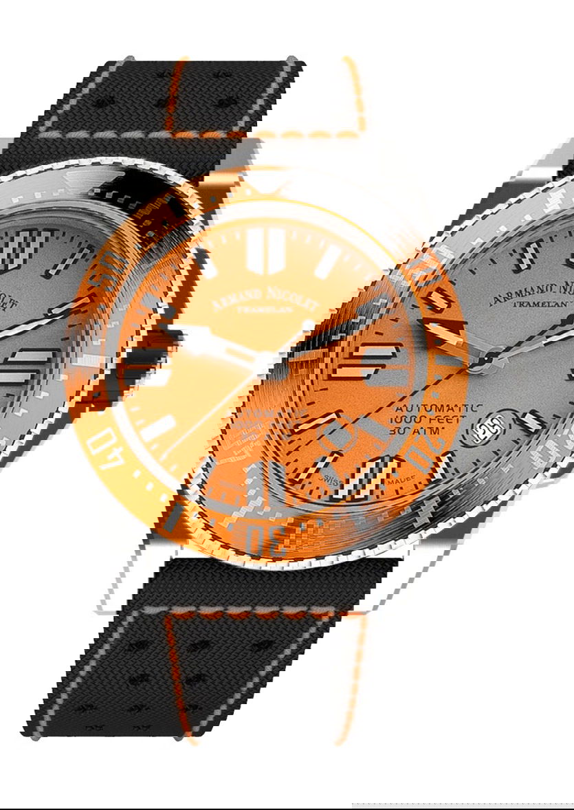 Armand Nicolet JSS luxury timepiece - detailed view