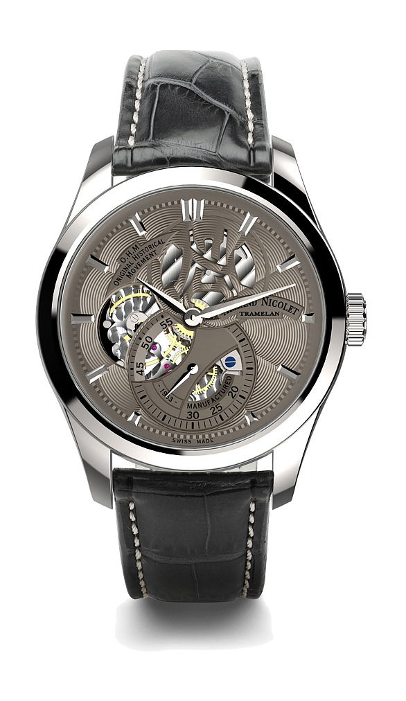 Armand Nicolet L16 luxury timepiece - detailed view