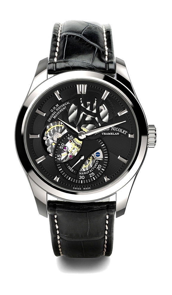 Armand Nicolet L16 luxury timepiece - detailed view