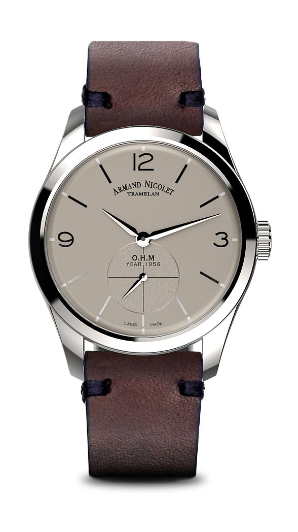 Armand Nicolet LB6 luxury timepiece - detailed view