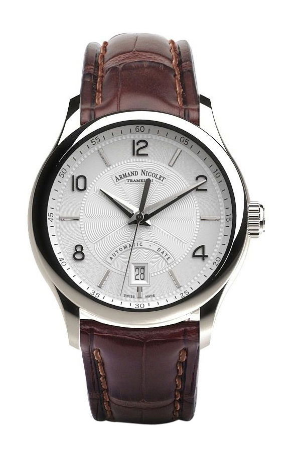 Armand Nicolet M02-4 luxury timepiece - detailed view