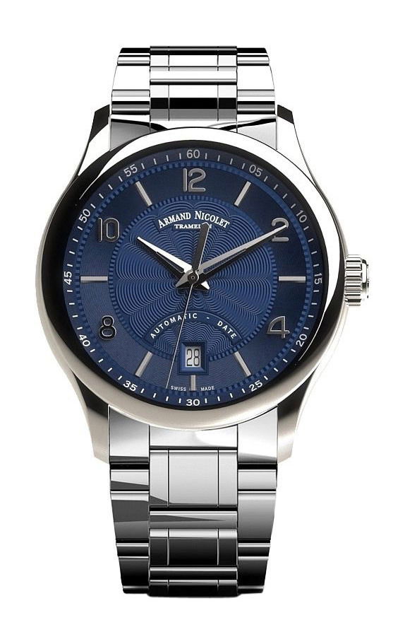 Armand Nicolet M02-4 luxury timepiece - detailed view