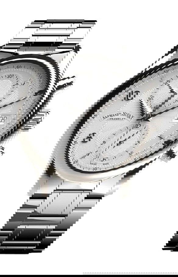 Armand Nicolet M02-4 luxury timepiece - detailed view
