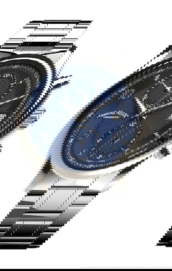Armand Nicolet M02-4 luxury timepiece - detailed view