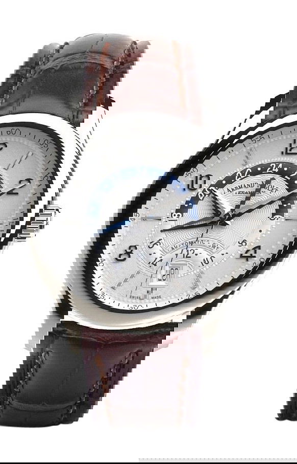 Armand Nicolet M02-4 luxury timepiece - detailed view