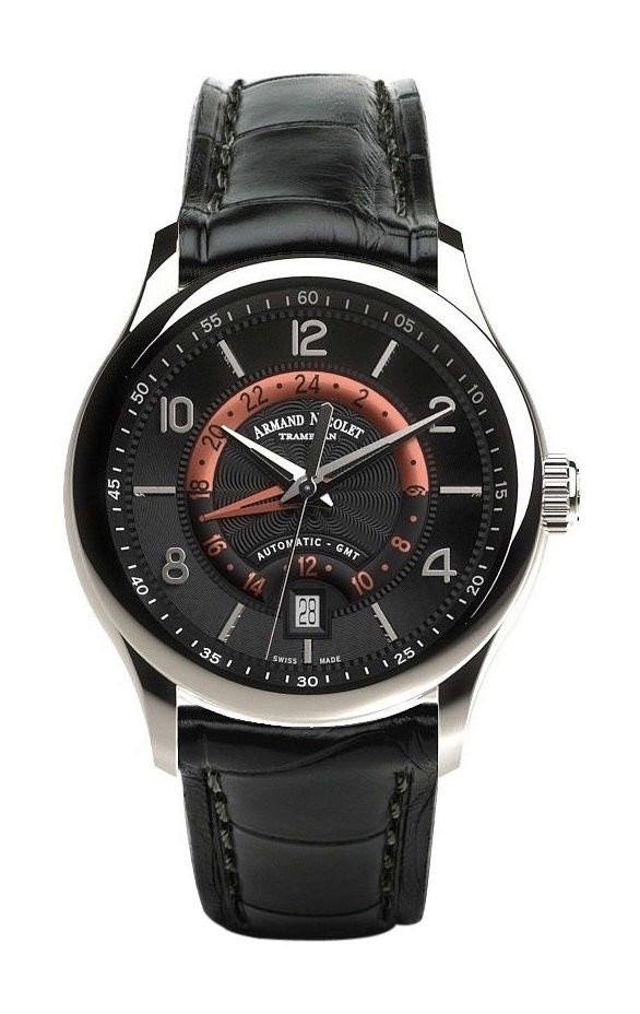 Armand Nicolet M02-4 luxury timepiece - detailed view