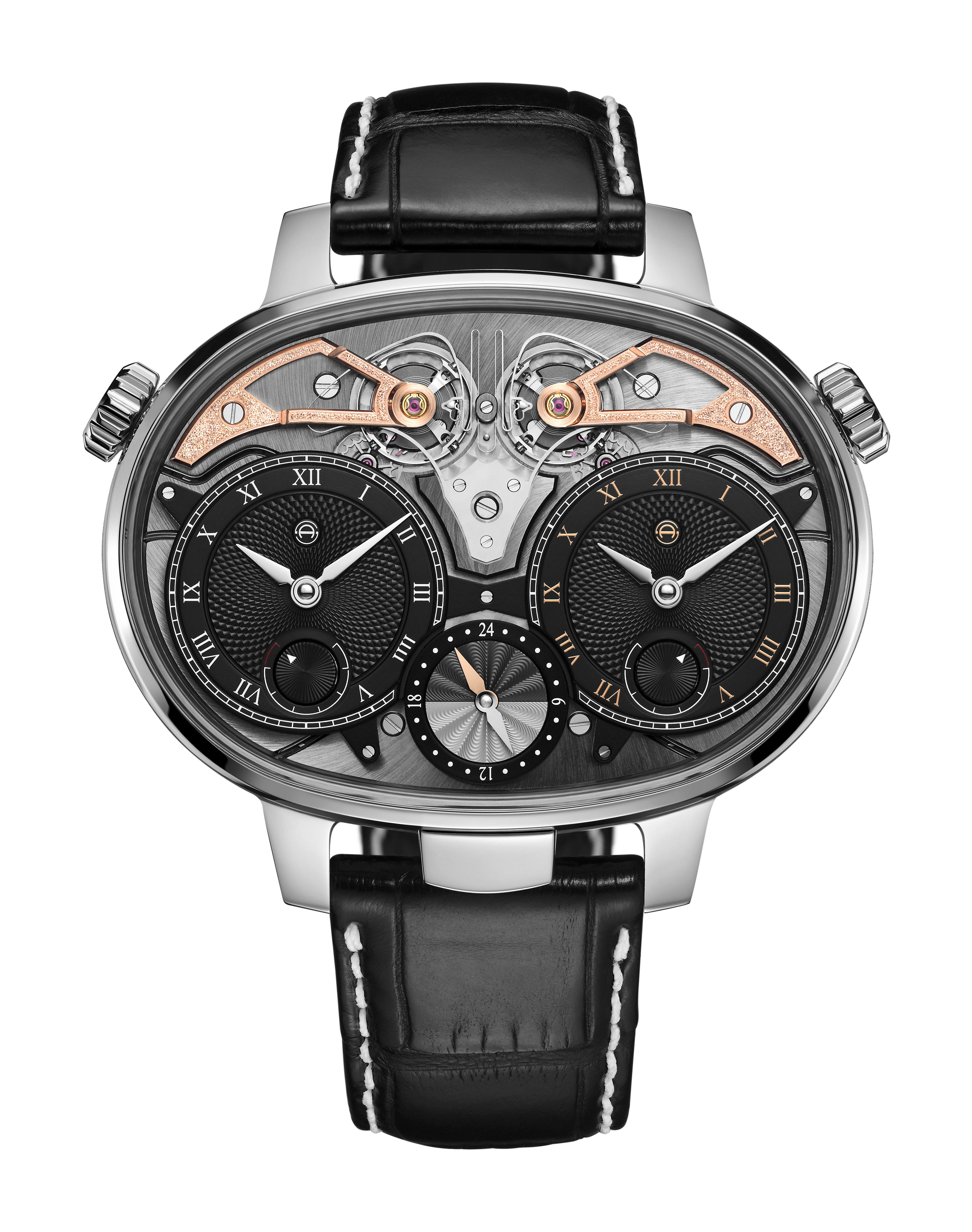 Armin Strom Dual Time Resonance Manufacture Edition Titanium watch