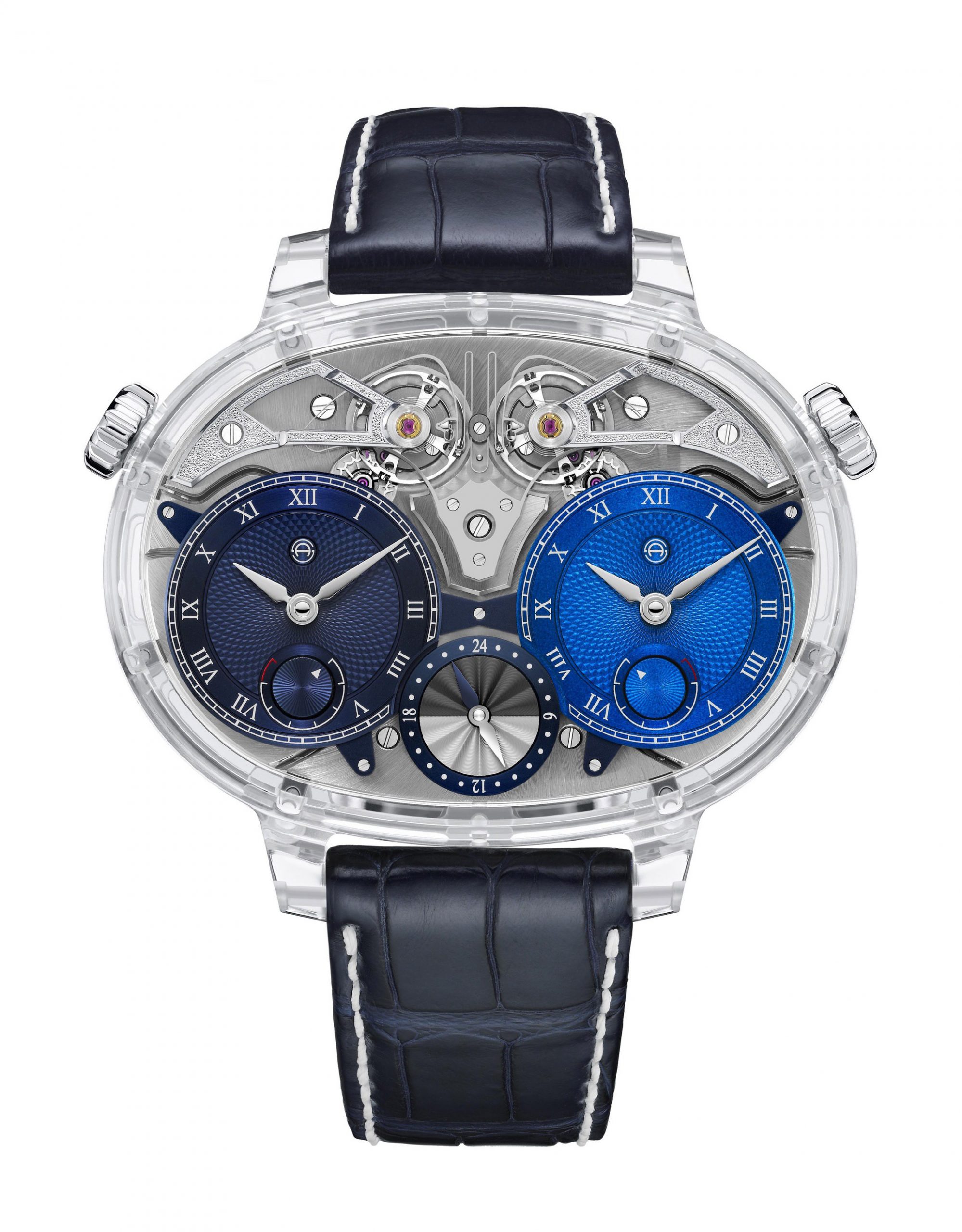 Armin Strom Dual Time Resonance Manufacture Edition Sapphire watch