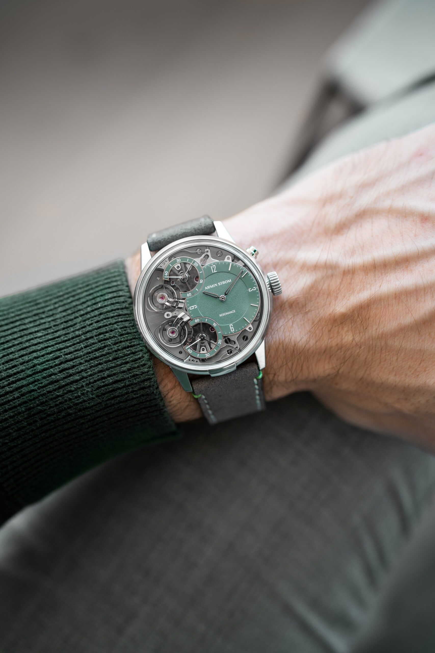 Armin Strom Mirrored Force Resonance – Manufacture Edition Green - View 2