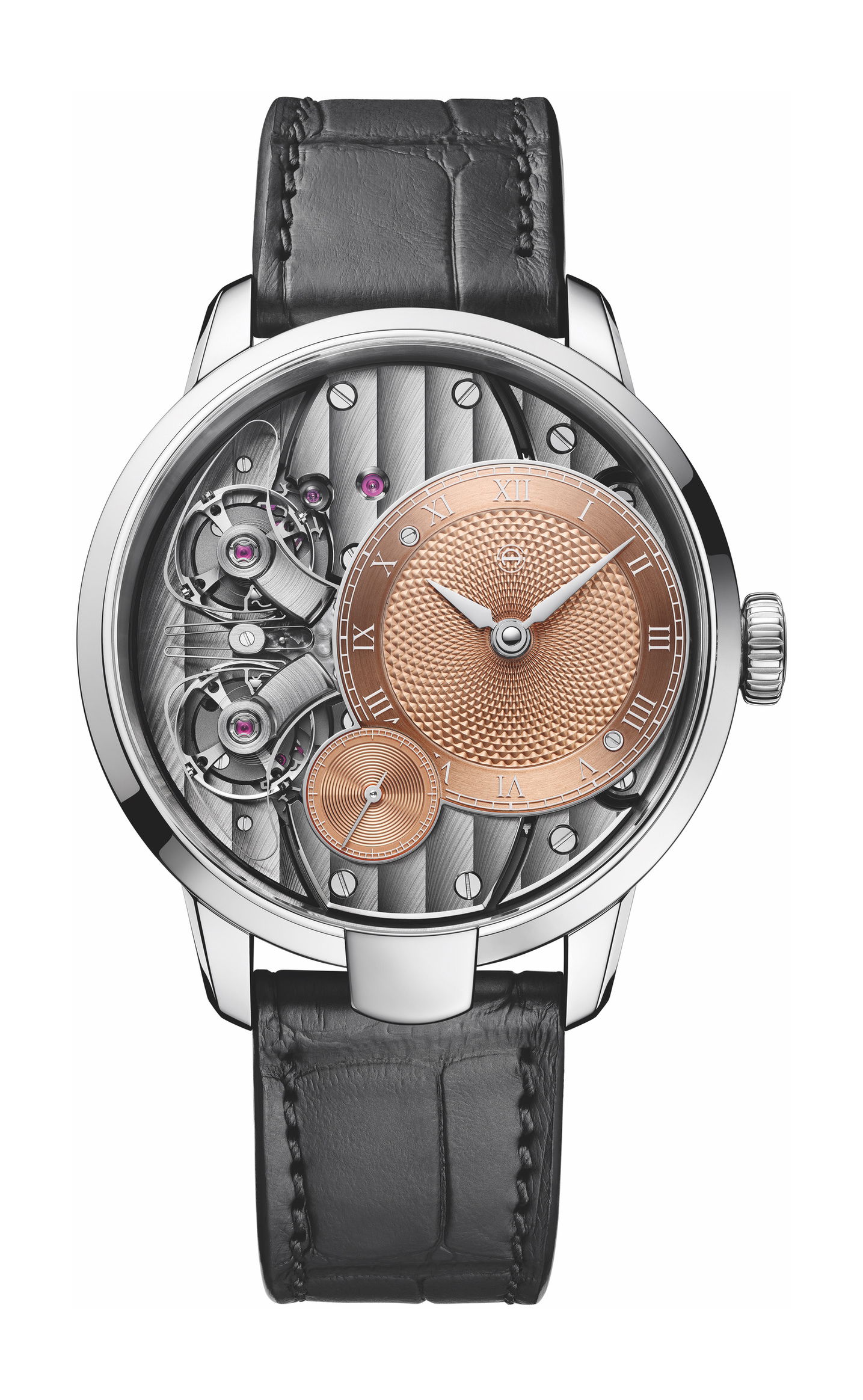 Armin Strom Pure Resonance Special Edition Salmon luxury timepiece - detailed view