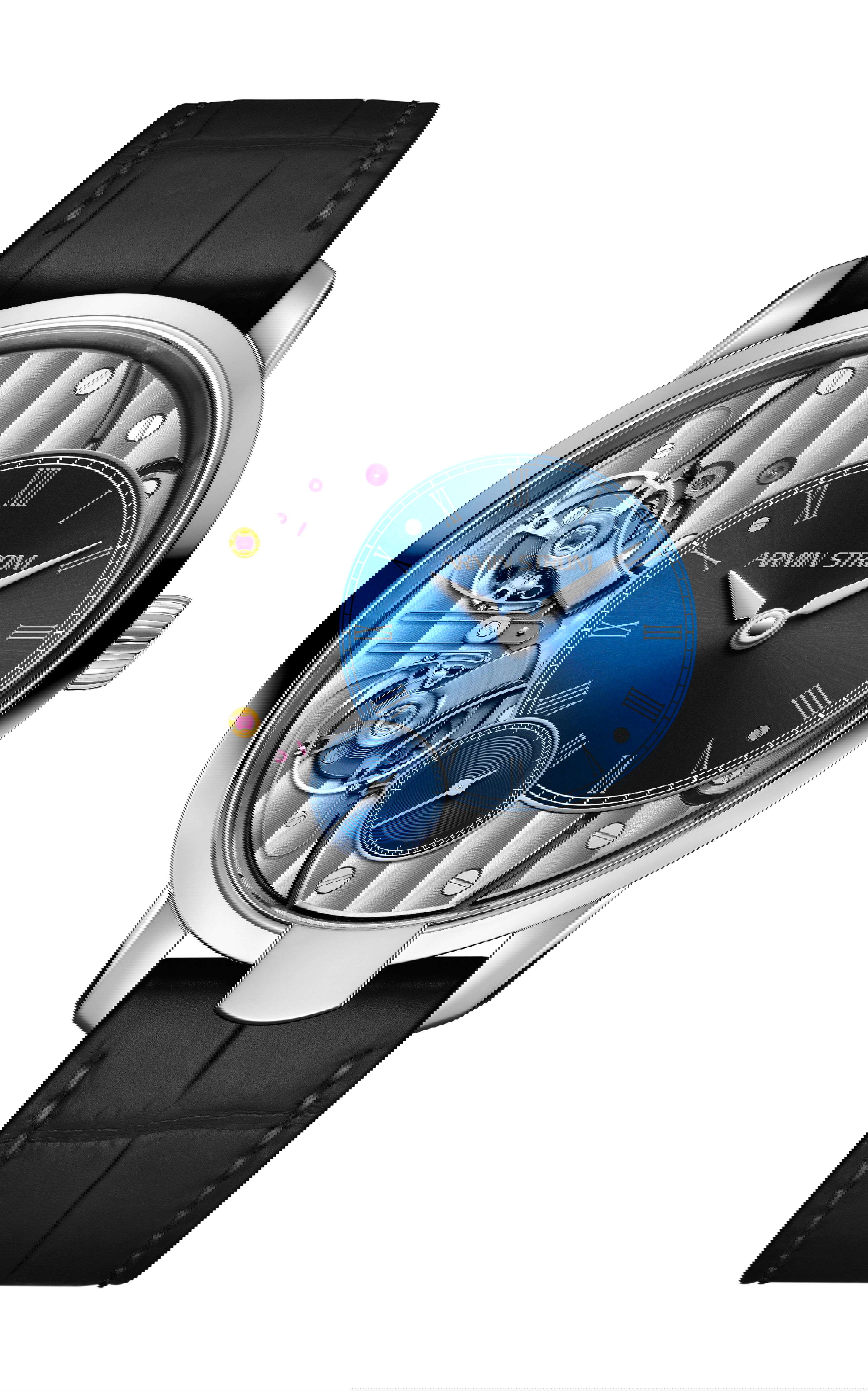 Armin Strom Pure Resonance Water luxury timepiece - detailed view