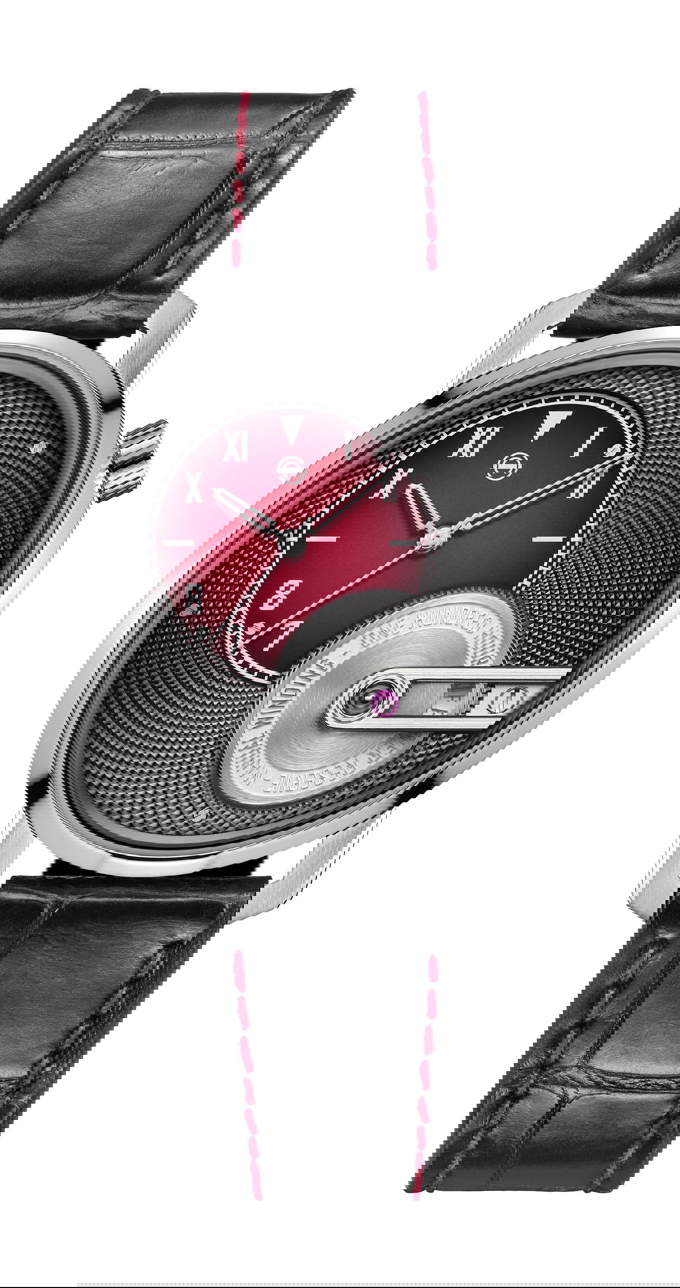 Armin Strom Tribute 1 California Burgundy luxury timepiece - detailed view