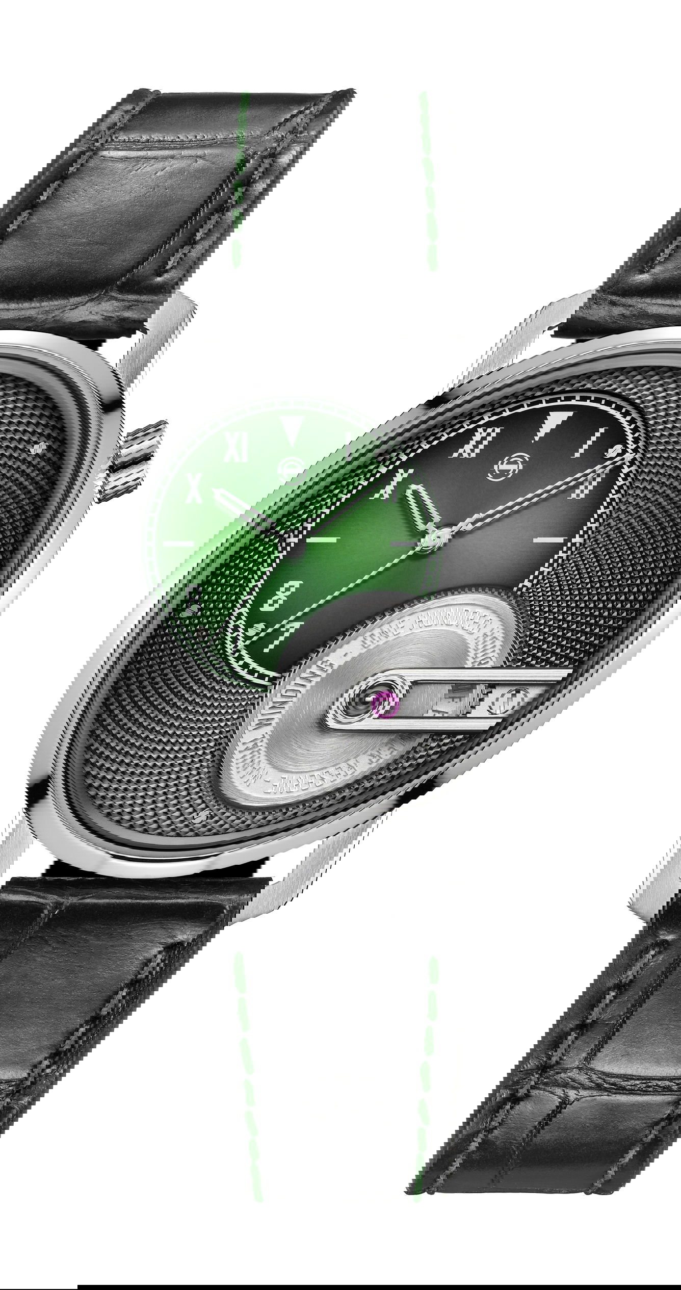 Armin Strom Tribute 1 California Green luxury timepiece - detailed view