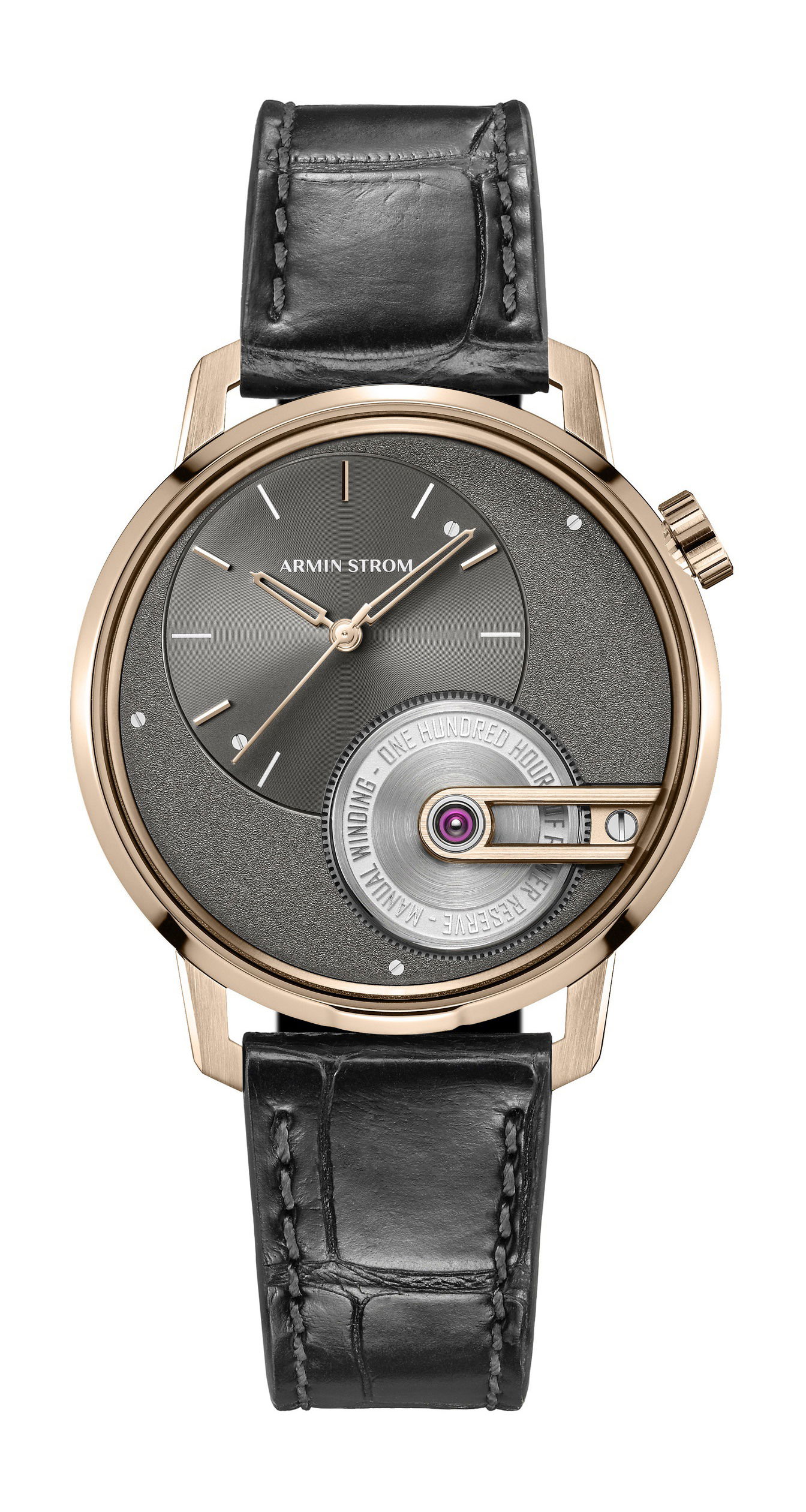 Armin Strom Tribute 1 Rose Gold luxury timepiece - detailed view