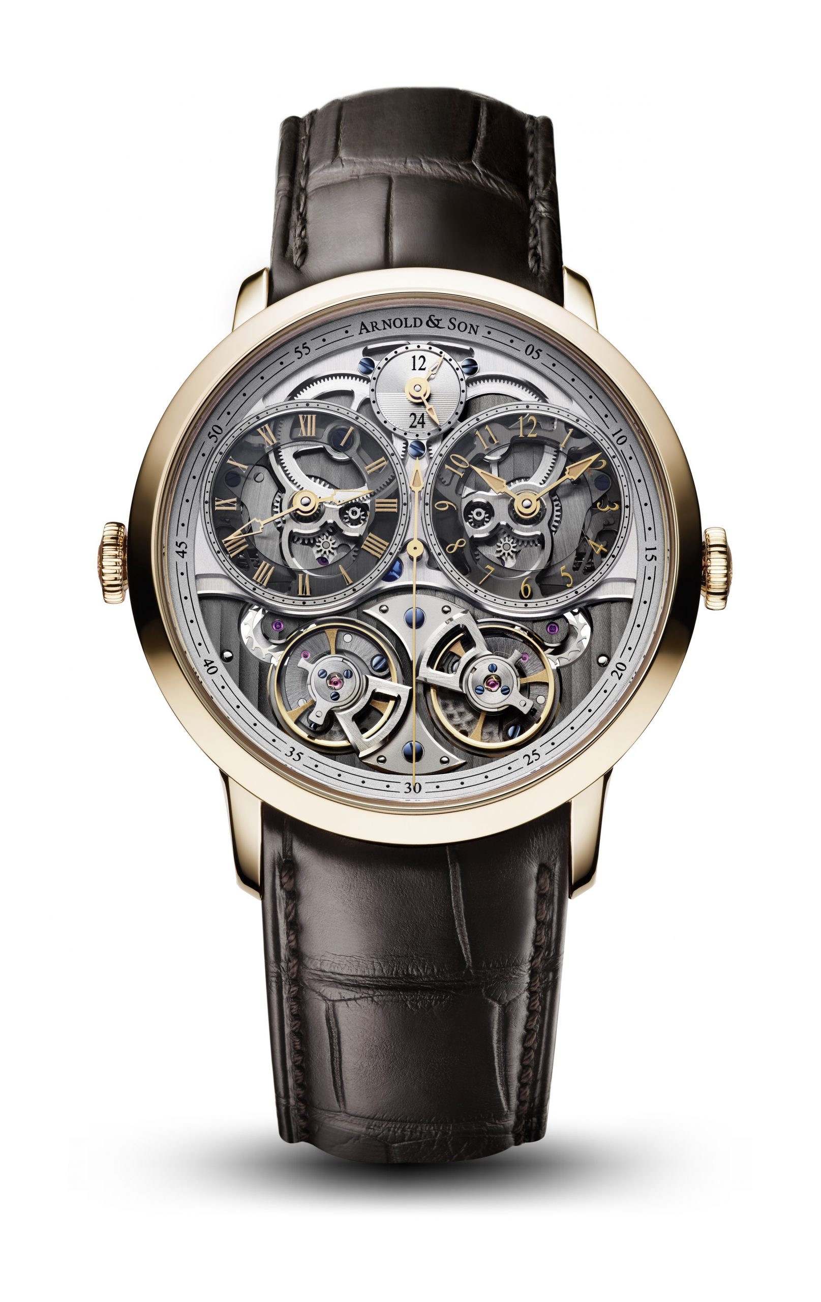 Arnold and Son DBG Skeleton watch