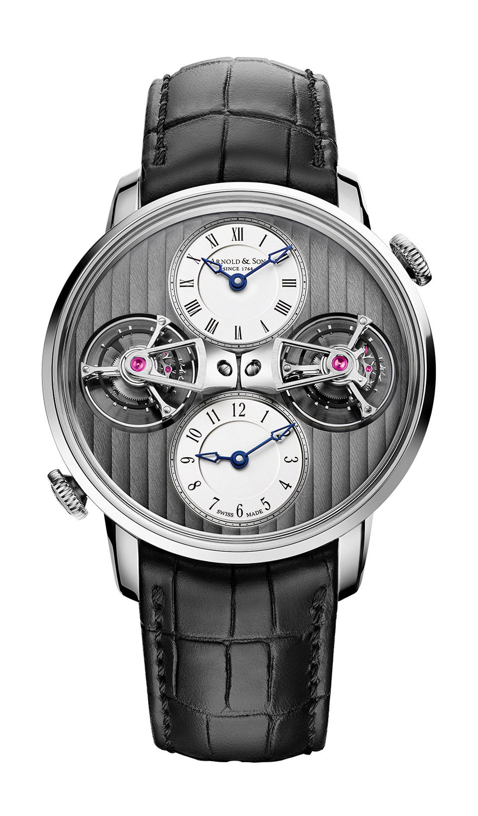 Arnold and Son Double Tourbillon White Gold watch