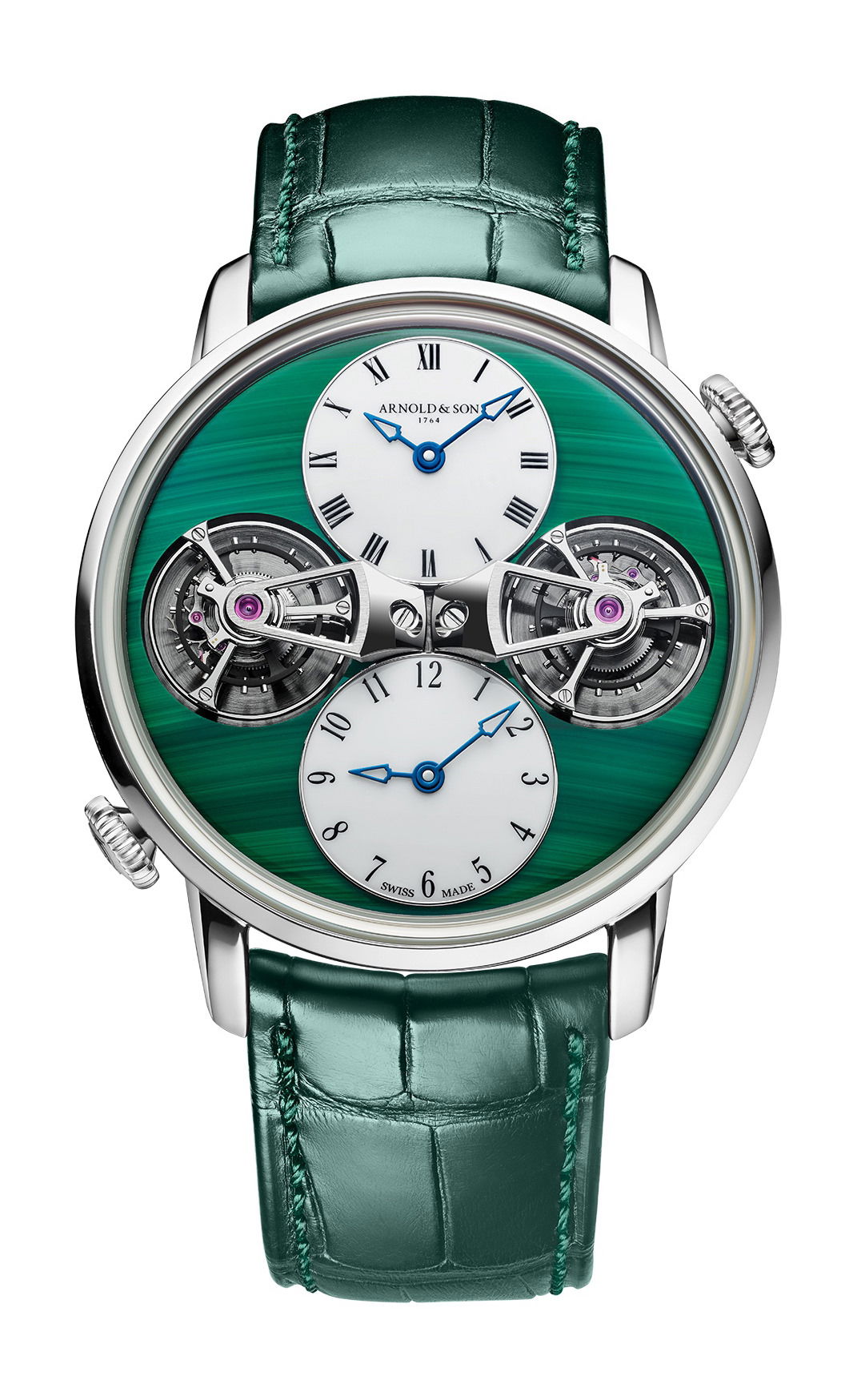 Arnold and Son Double Tourbillon White Gold watch