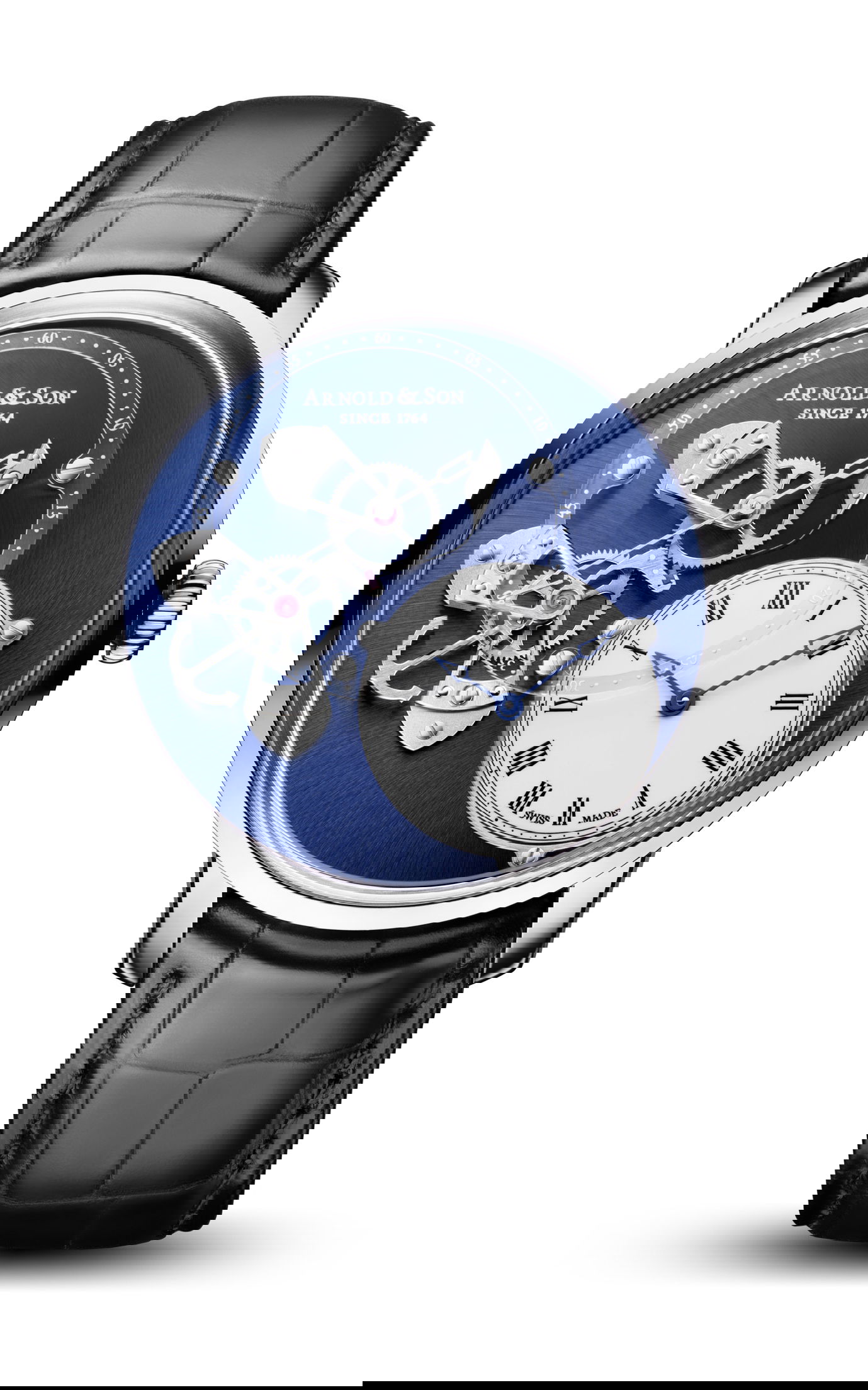 Arnold and Son DSTB Steel watch