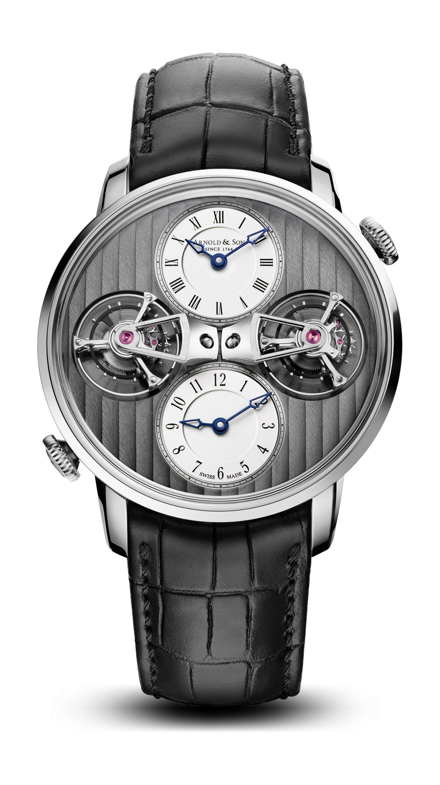 Arnold and Son Double Tourbillon Escapement watch