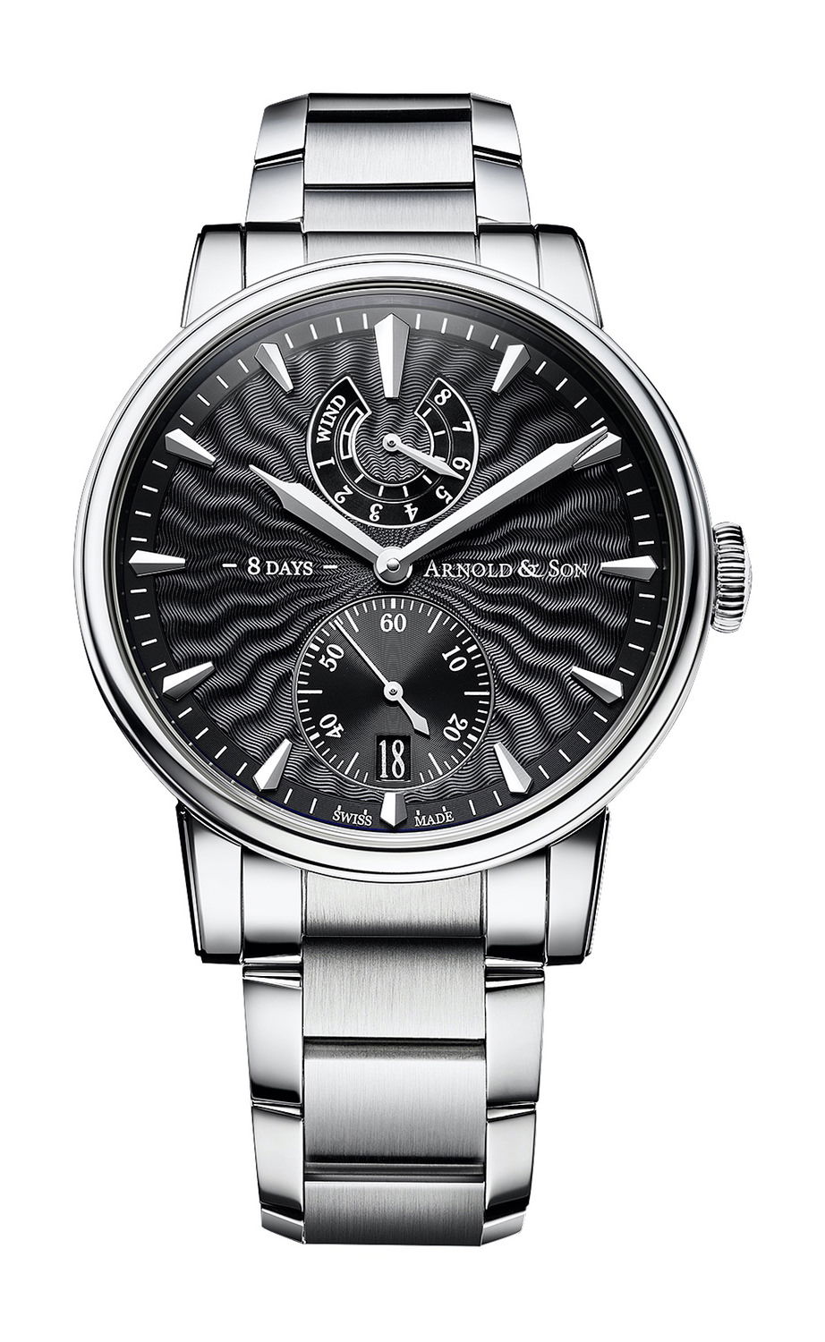 Arnold and Son Eight-Day Black watch
