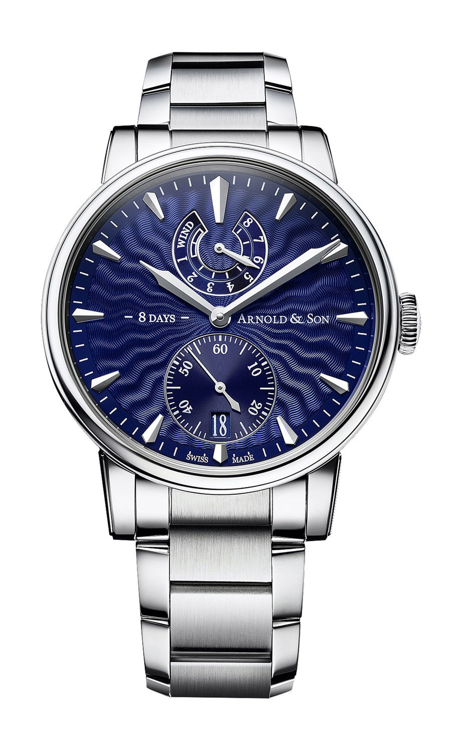 Arnold and Son Eight-Day Blue watch