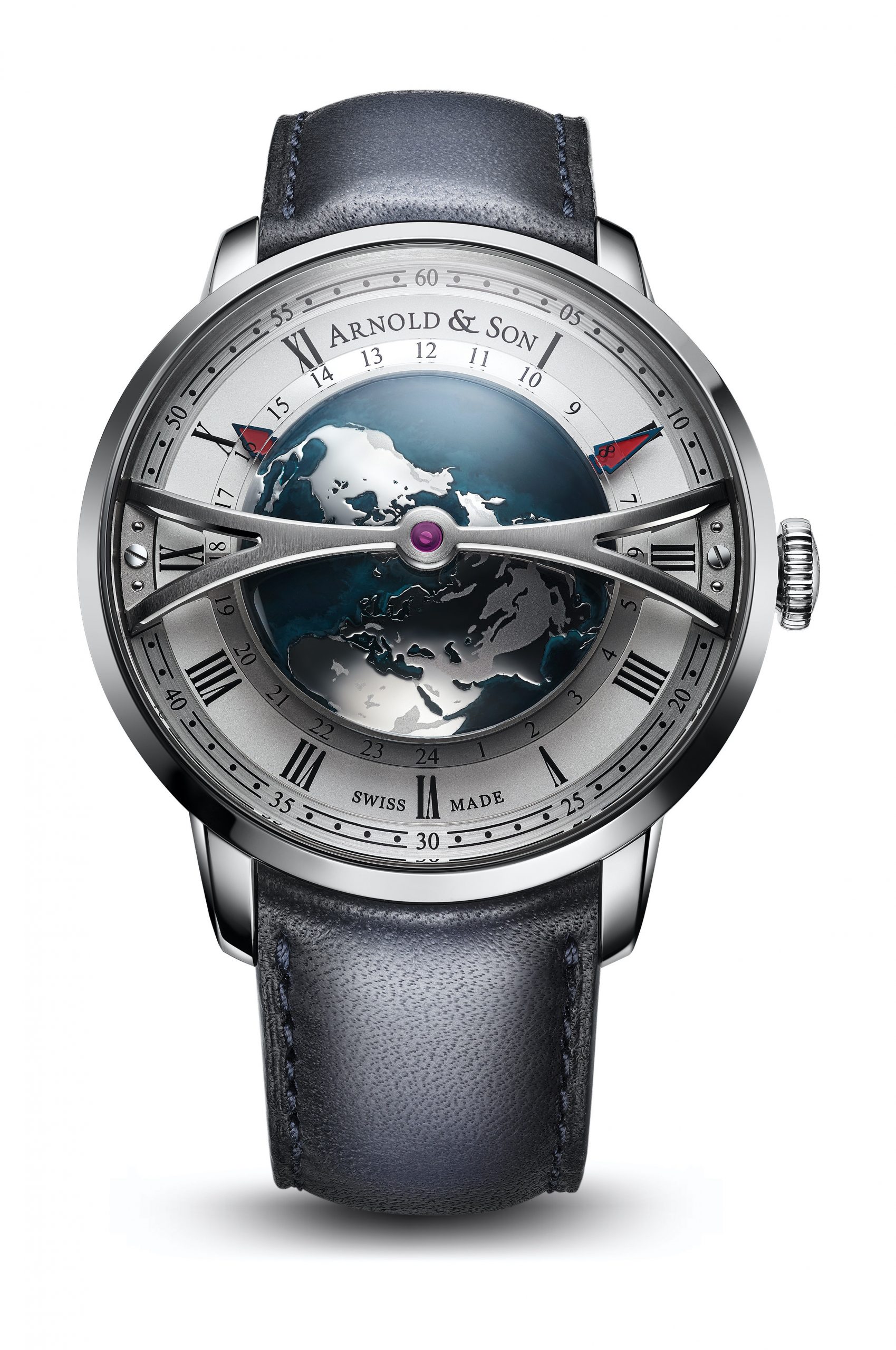 Arnold and Son Globetrotter watch