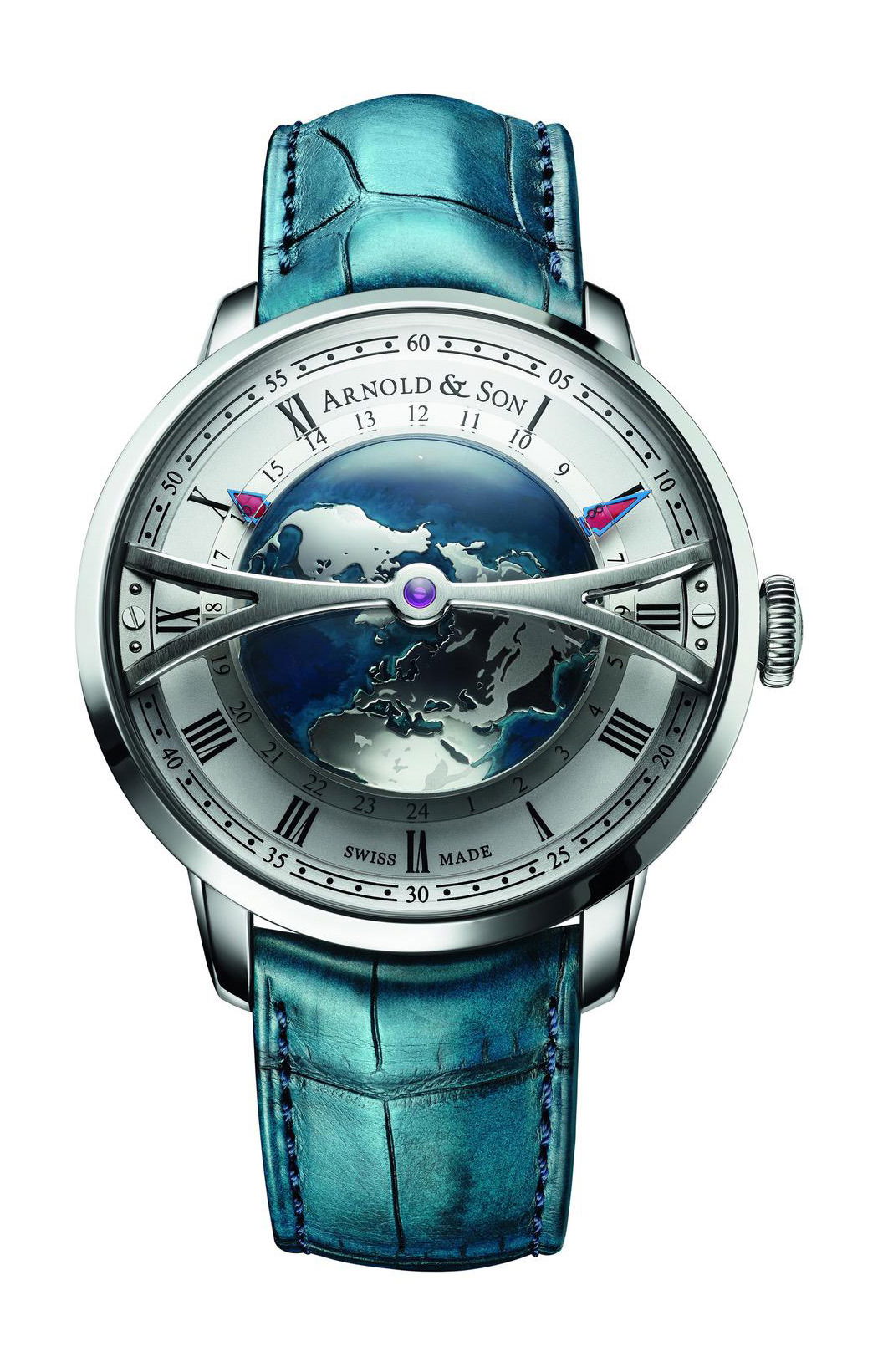 Arnold and Son Globetrotter watch