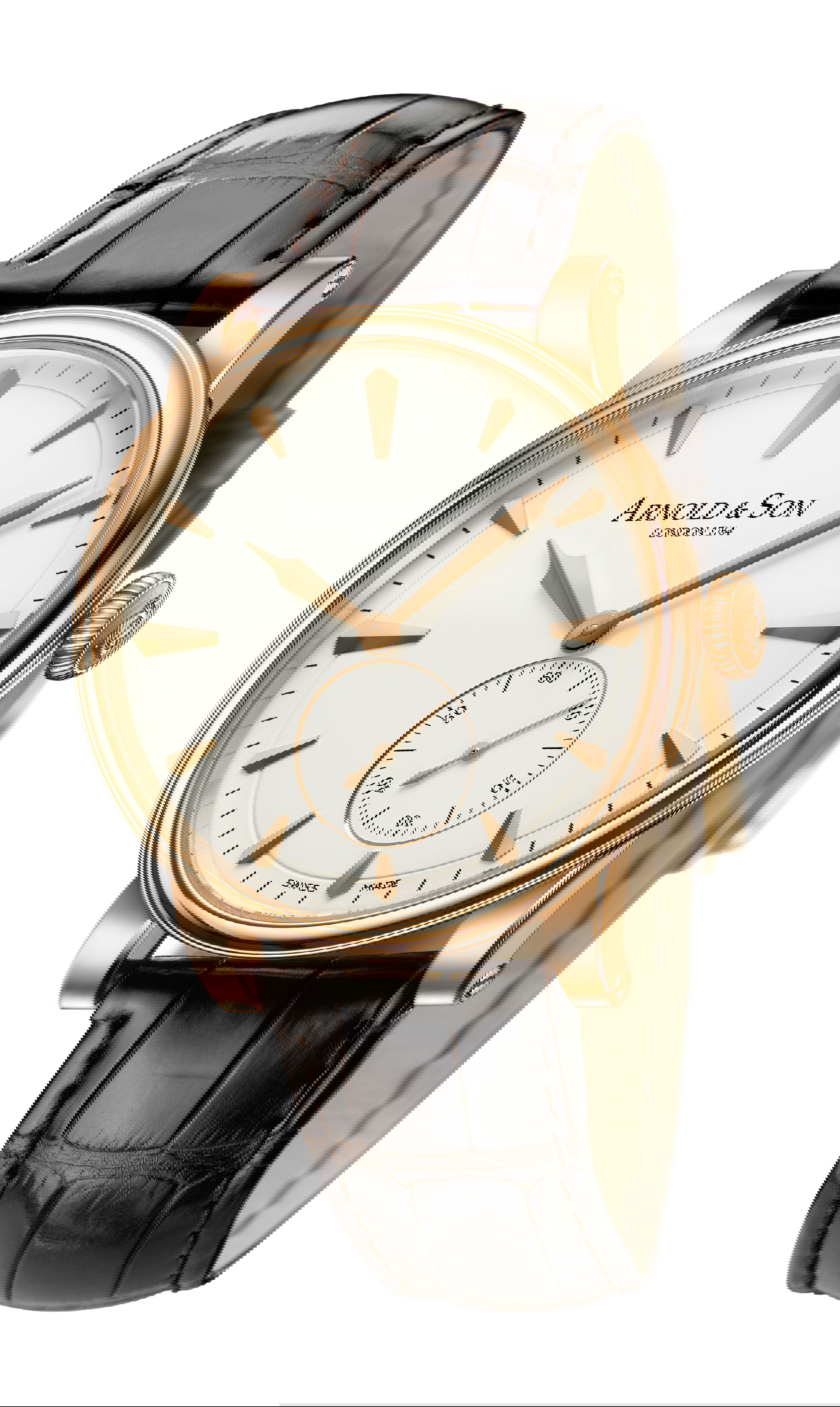 Arnold & Son HMS1 luxury timepiece - detailed view