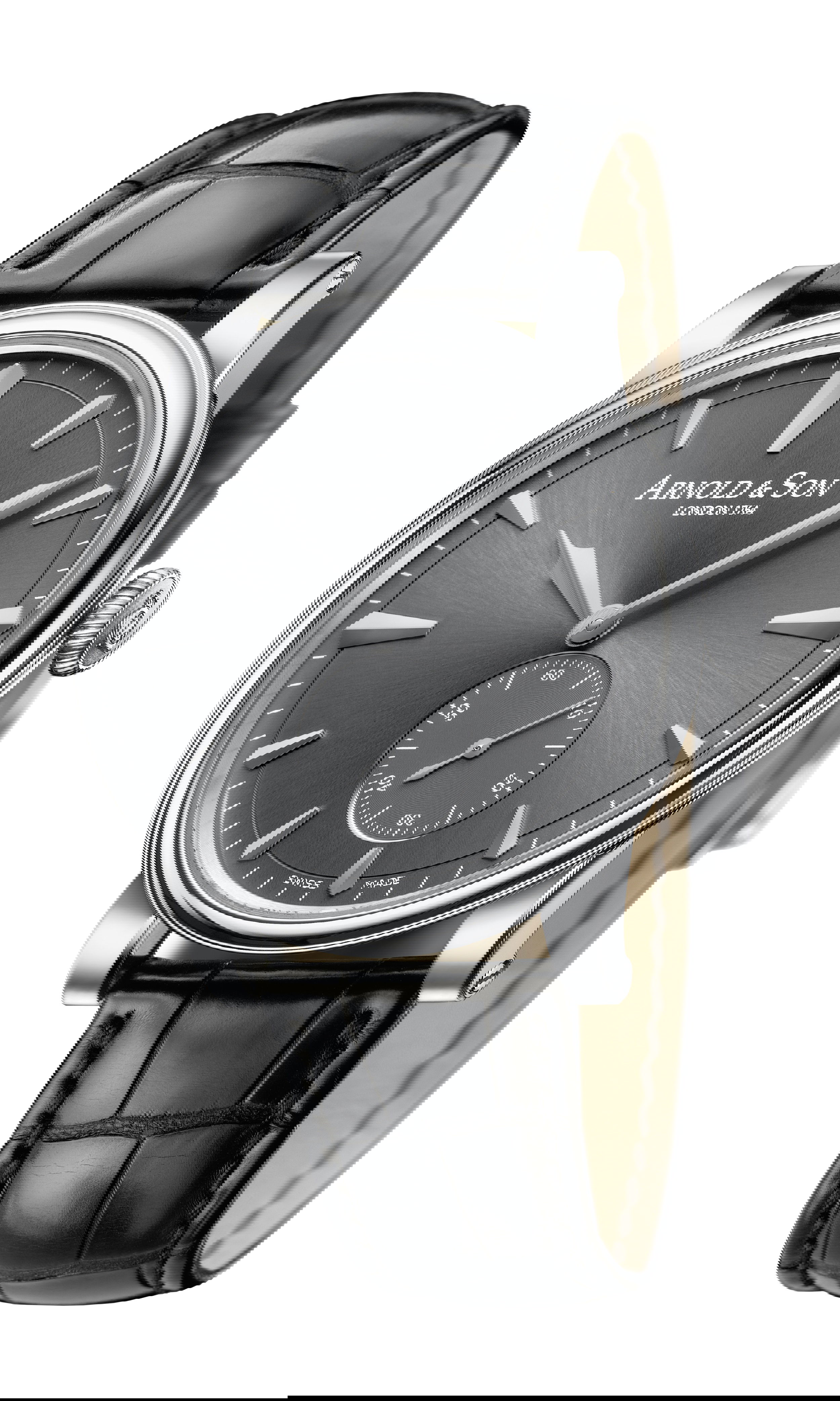 Arnold & Son HMS1 luxury timepiece - detailed view