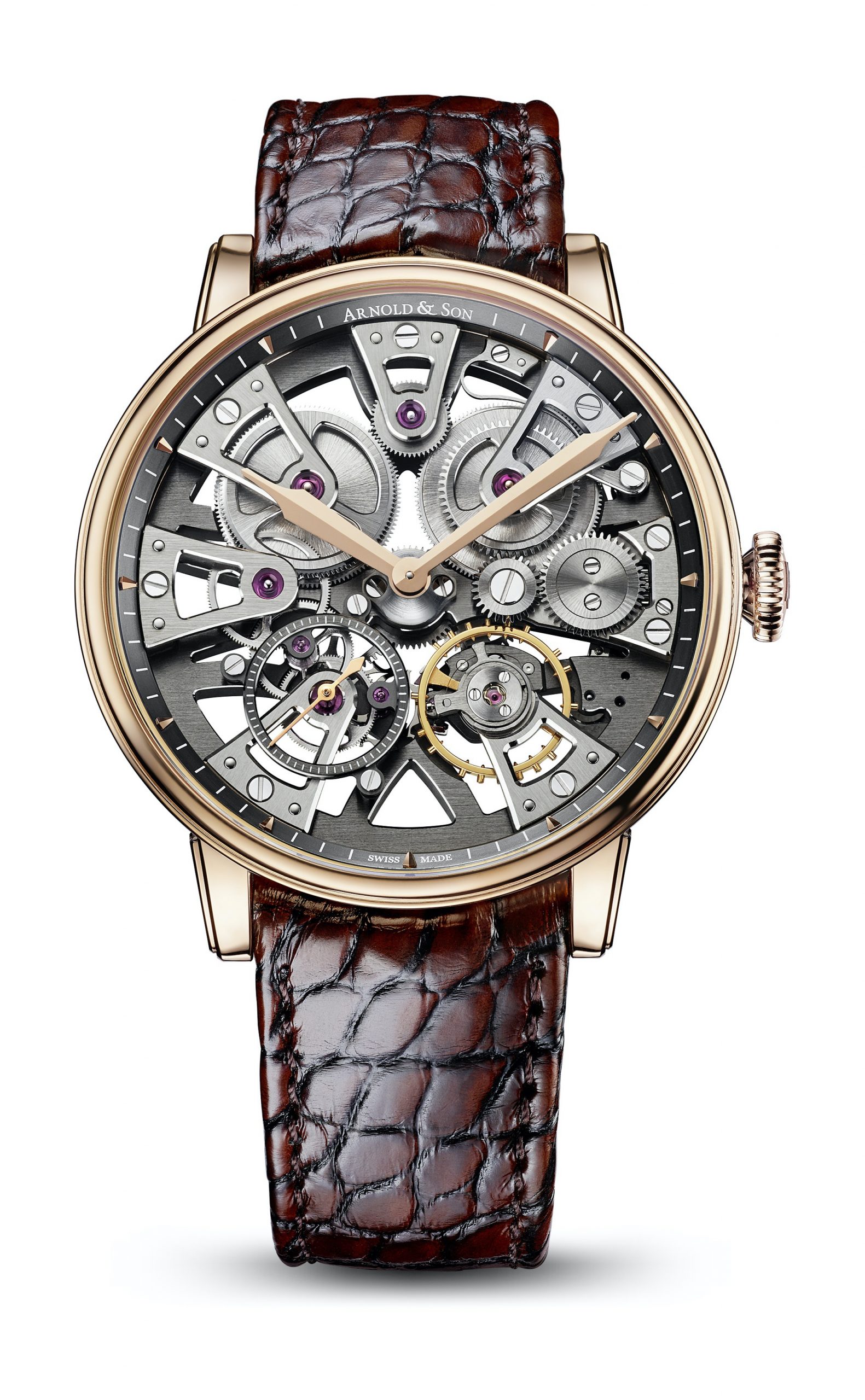 Arnold & Son Nebula 38 luxury timepiece - detailed view